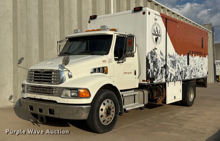 2003 Sterling Acterra paper shredder truck - EM8448