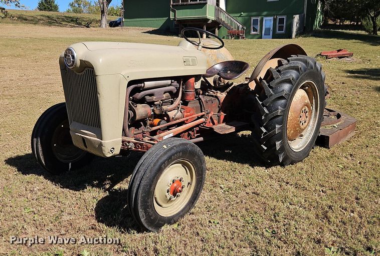 Ford 600 Tractor with Brush Mower - EO4735