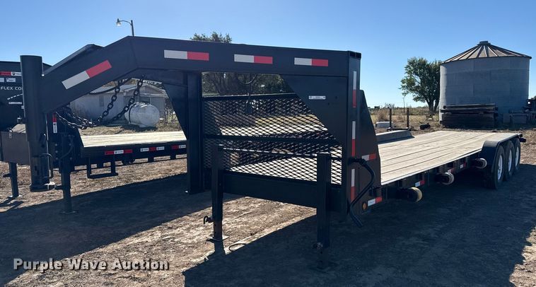 2001 Shop built flatbed trailer - EP0750