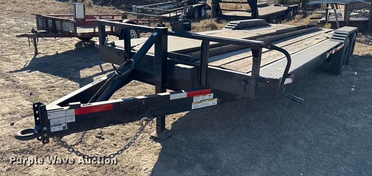 2019 Texas Pride EQ722214KGN equipment trailer - EP0754