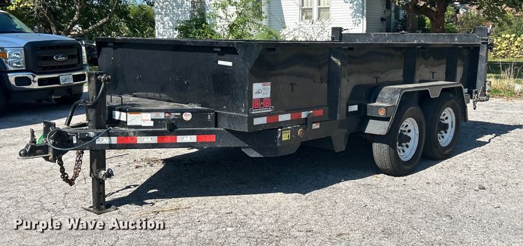 2014 Behnke DT81X14E702 dump trailer - ET3229