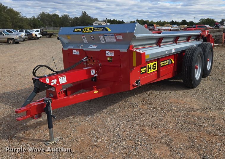 H&S MFG. CO. INC. S3231 manure spreader - EU3980