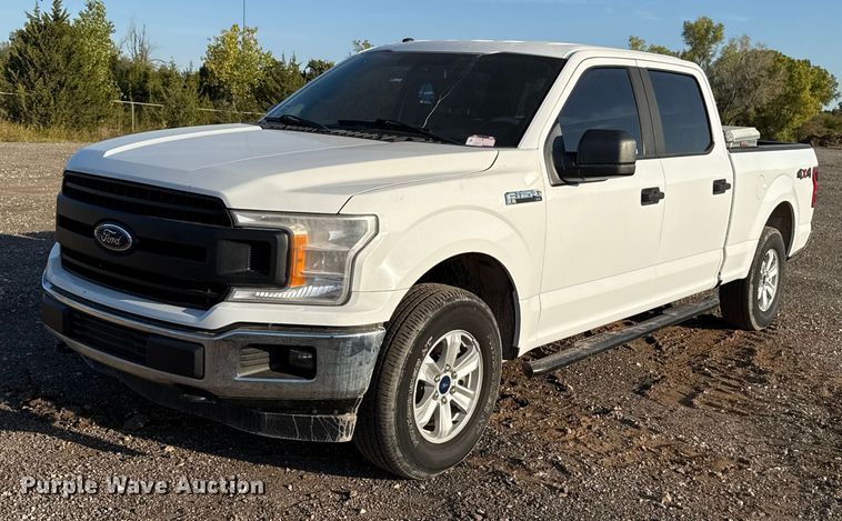 2018 Ford F150 XL SuperCrew pickup truck - EU5179