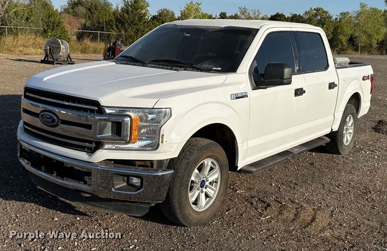 2018 Ford F150 XLT SuperCrew pickup truck - EU5180