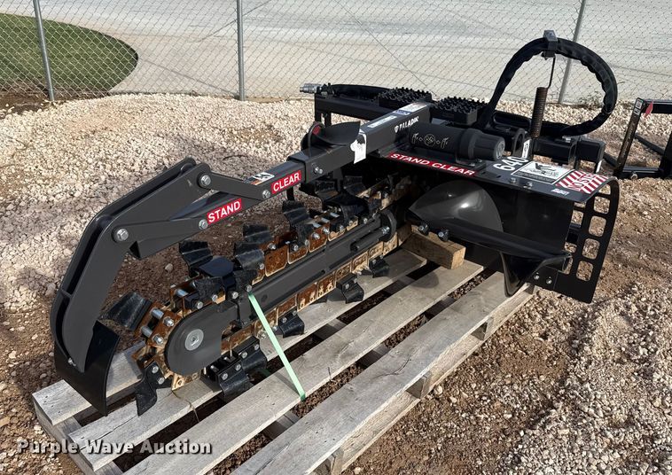 2024 Paladin 640 skid steer trencher - EU5285