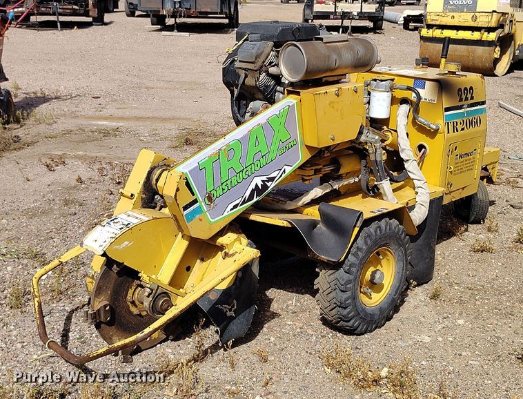 Vermeer SC222 stump grinder with trailer - IP9731