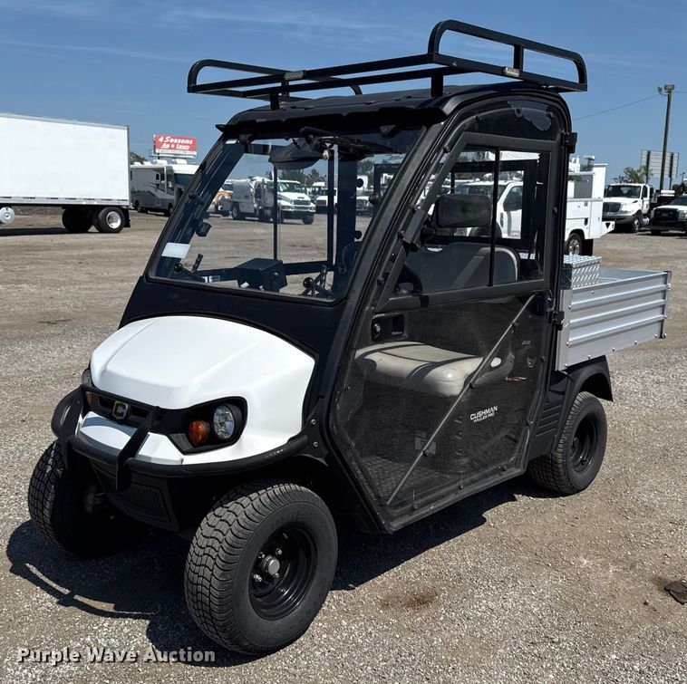 2020 Cushman Hauler Pro golf cart - NU9647