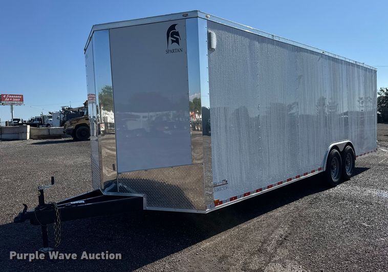 2025 Spartan SP8.5X24TA enclosed cargo trailer - NU9690
