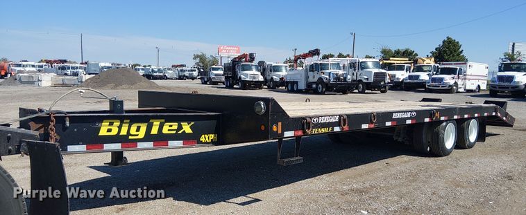 2013 Big Tex 4XPH equipment trailer - NU9760