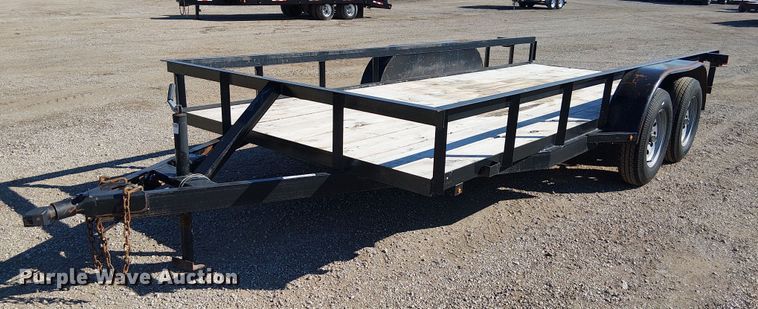 Shop built utility trailer - NU9774