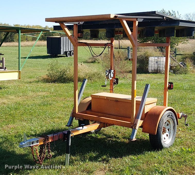 Ver-Mac ST-4825  arrow board trailer  - DU3657