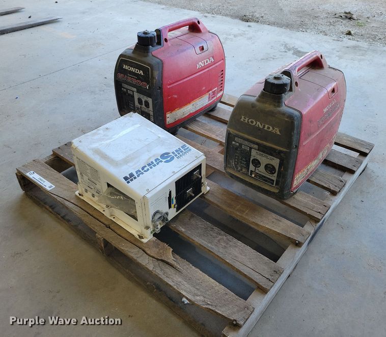 (2) Honda generators - DX6516