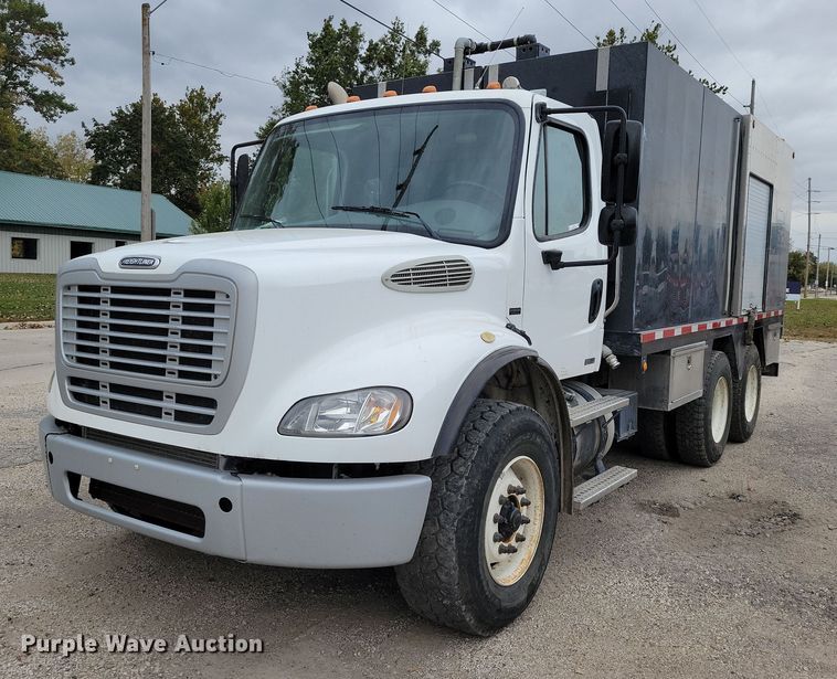 2009 Freightliner Business Class M2 800 HPR Truck Jet sewer jetter truck - DX6550