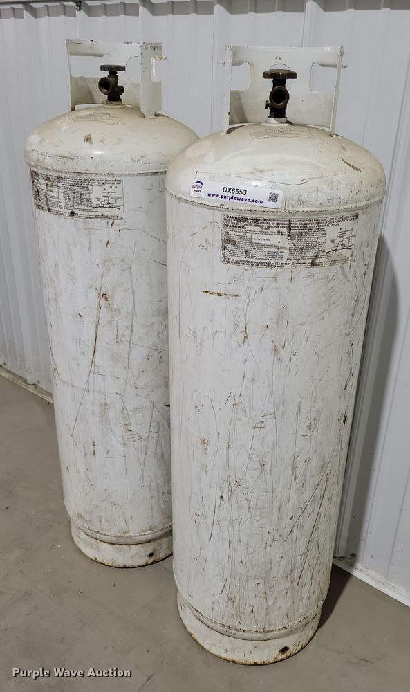 (2) propane tanks - DX6553