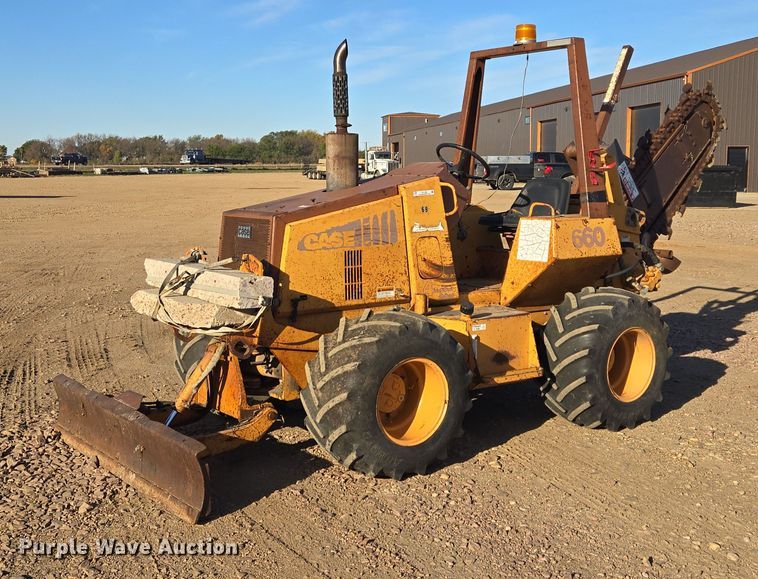 1994 Case 660 trencher - DY1430