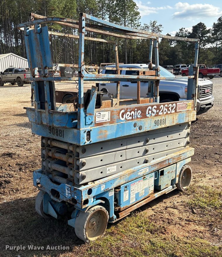 Genie GS-2632 Scissor or Vertical Lift For Sale | Purple Wave Auction