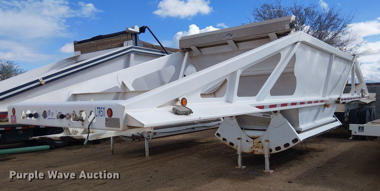 1999 Trail King TK54BDL-422 bottom dump trailer - EC1232
