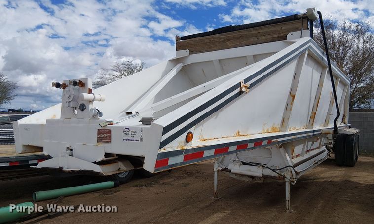 1999 Red River bottom dump trailer - EC1233