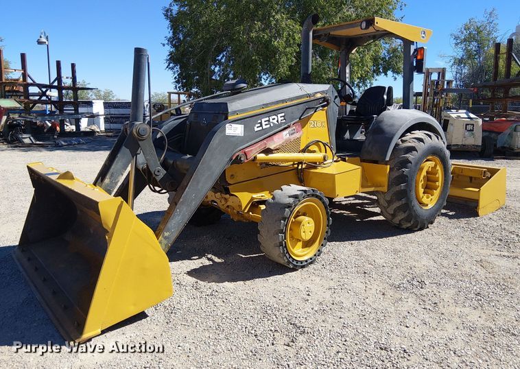 2012 John Deere 210K landscape tractor - EC1255
