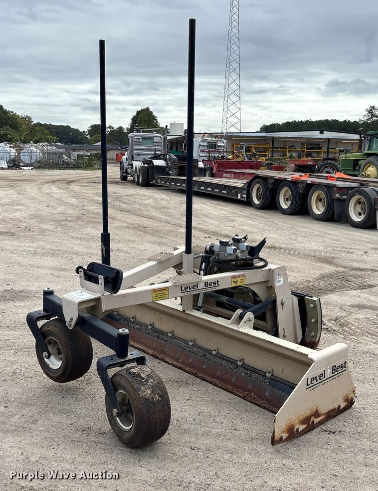 ATI Level Best PL96D skid steer grader - EC3863