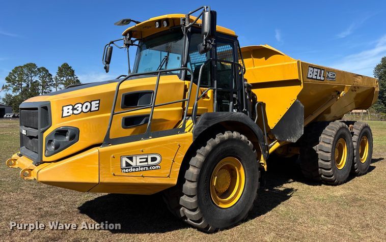 2022 Bell B30E articulated haul truck - EC3888