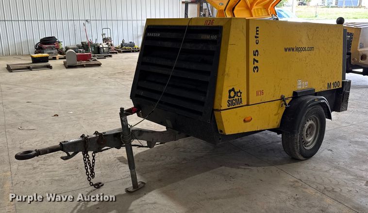 2012 Kaeser M100 air compressor - ED1534