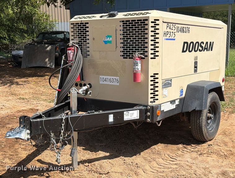 2015 Doosan P425/HP375WCU-T4I air compressor - ED5929
