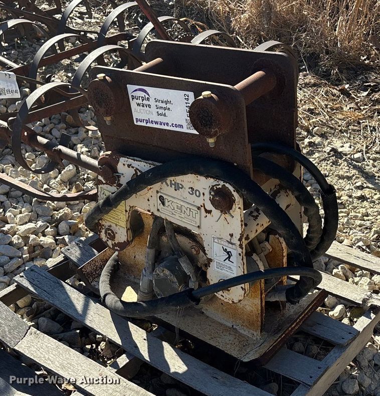 Kent KHP30 excavator plate compactor - EE4142