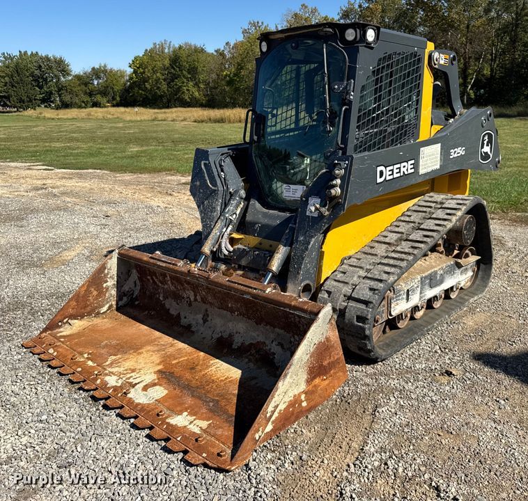 2021 John Deere 325G tracked skid steer loader - EF2219