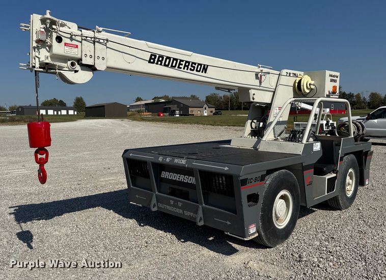 Broderson IC-80-3F crane - EF2254