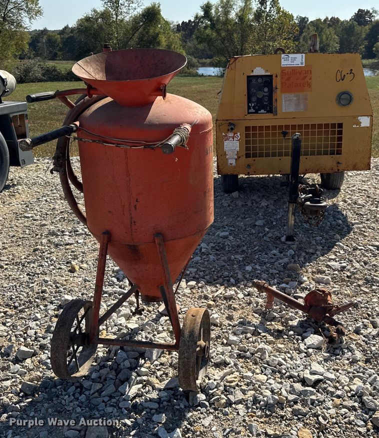 Sullivan Palatek D18506JDB air compressor - EF2255