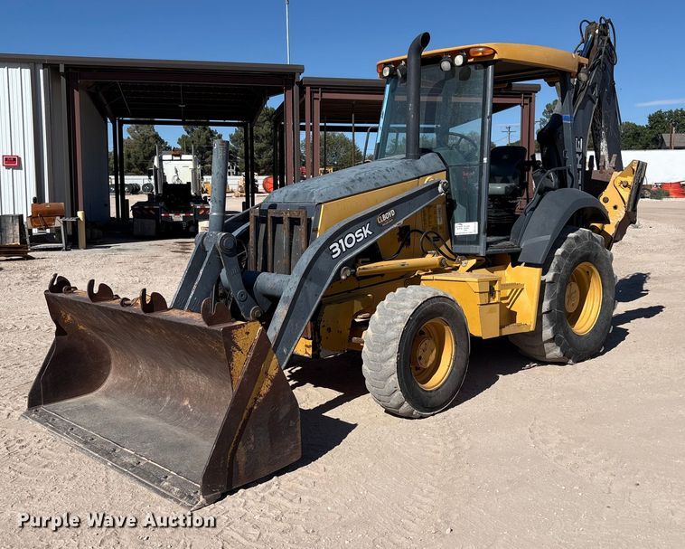 2014 John Deere 310SK backhoe - EF6124