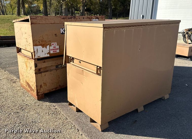 (3) job boxes - EL0055