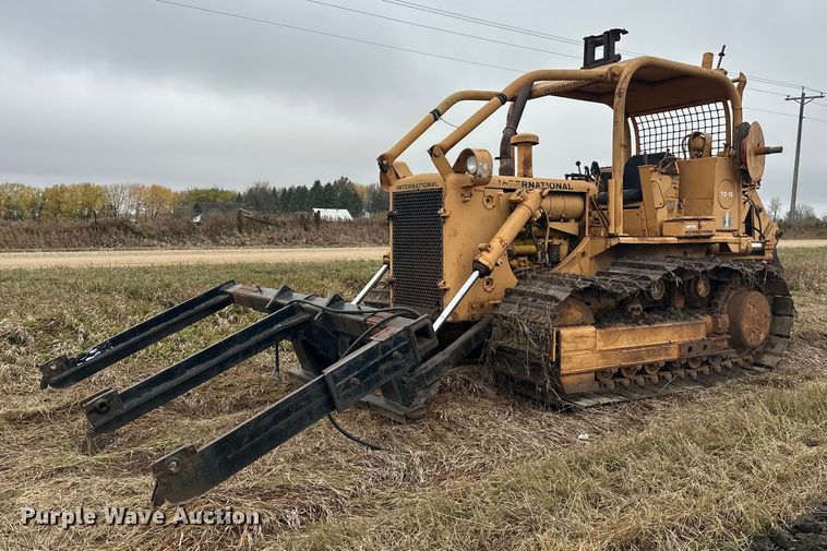 1971 International TD15B cable plow - EL0080