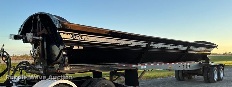 2013 SmithCo Manufacturing SX2-42-34 side dump trailer - EM2451