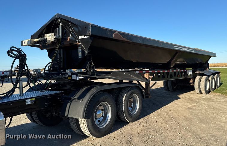 2017 Trail King  TK60SSD-403 side dump trailer - EM2455