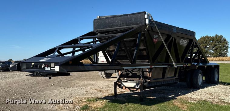 2024 Brazos Pitboss bottom dump trailer - EM2456