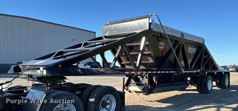 2024 Brazos Pitboss bottom dump trailer - EM2457