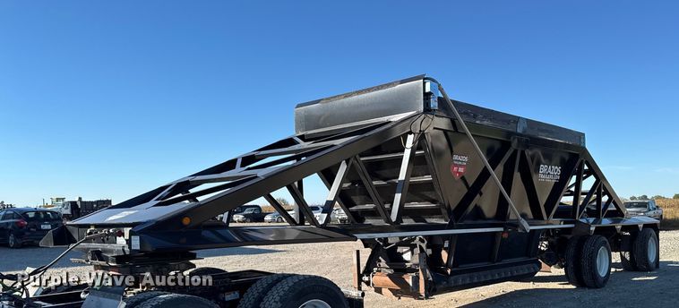 2024 Brazos Pitboss bottom dump trailer - EM2460