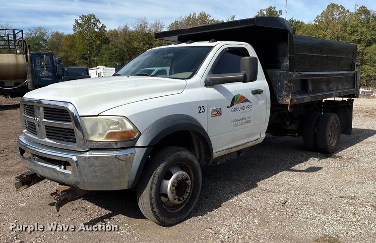 2012 Dodge Ram 5500 dump truck - EM6131