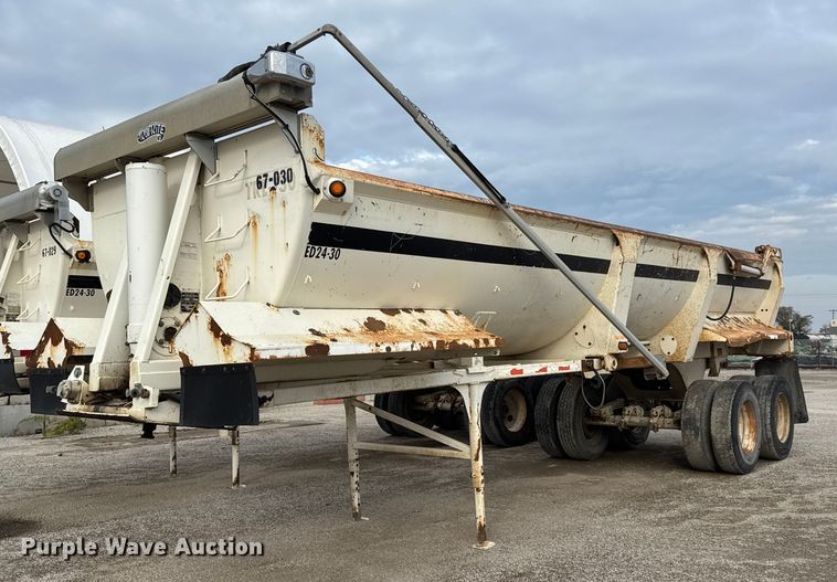 2007 Ranch ED24-30 end dump trailer - EM8427