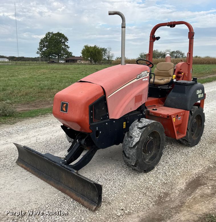 Ditch Witch RT55 Trencher or Rock Saw For Sale | Purple Wave Auction