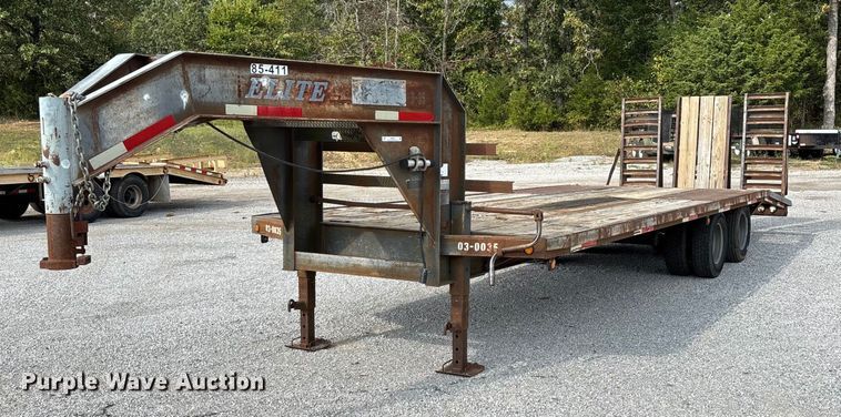 2004 Elite equipment trailer - EN5615