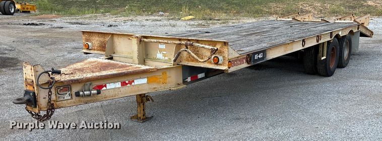 2005 Holden Industries HCZ20KT equipment trailer - EN5616