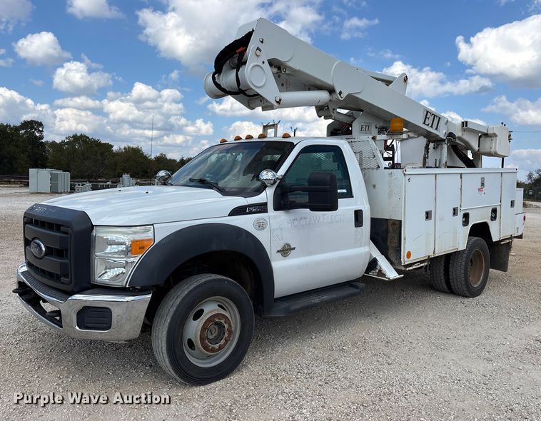 2016 Ford F550 Super Duty bucket truck - ET7174