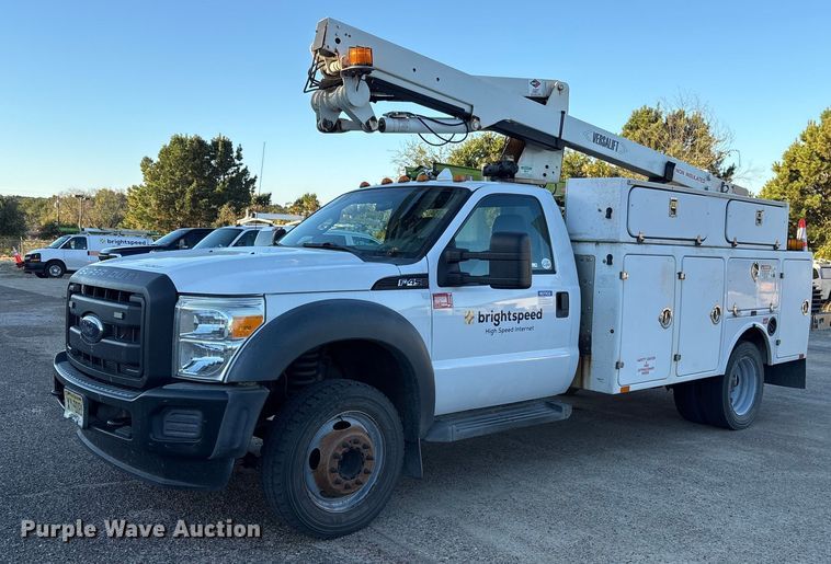 2012 Ford F450 bucket truck - ET7175