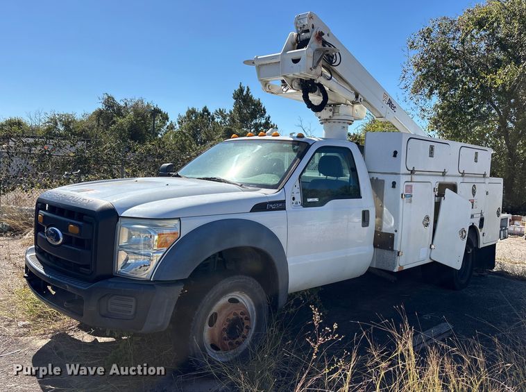 2012 Ford F450 Super Duty bucket truck - ET7226