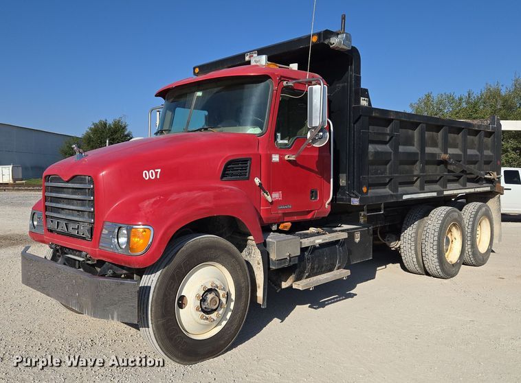 2007 Mack CV713 dump truck - EU3787