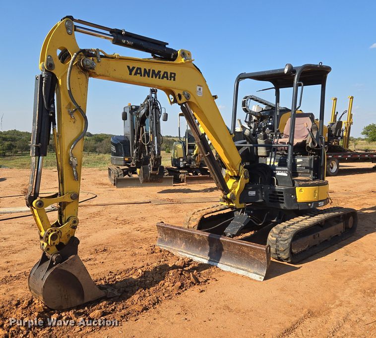 Yanmar VIO35-6A mini excavator - EU3924