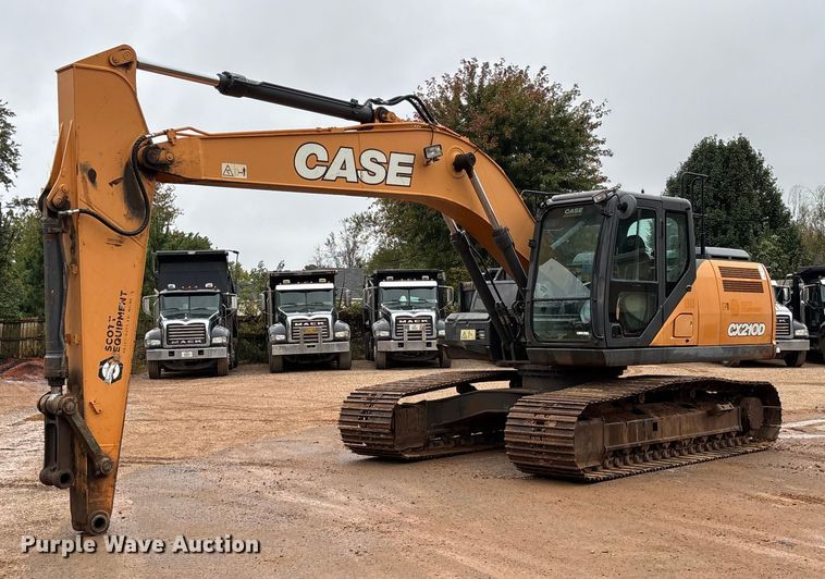 2017 Case CX210D excavator - EV3219